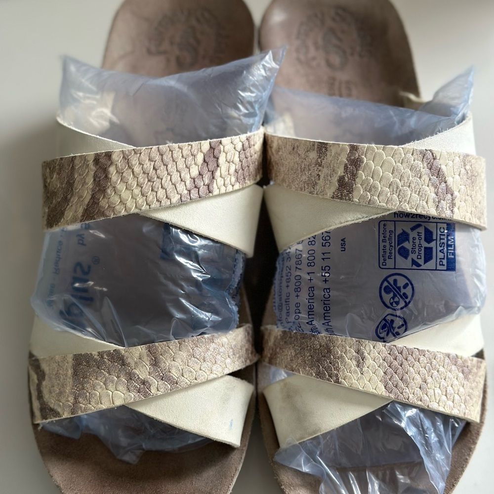 Fantasy Sandals Fantasy Sandals Wedge Made inGreece size 41 - Picture 10 of 10
